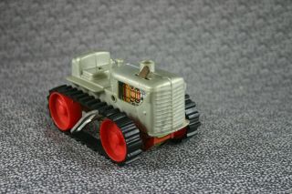 Vintage 1950s Tin Litho Marx Bulldozer Tractor WInd Up Toy 2