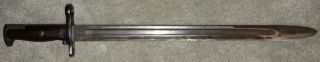 Us Army Wwii 1905/42 Bayonet Made By U.  F.  H.  And Dated 1942