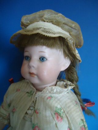 RARE German bisque character doll Fany by Marseille Marked 231 / Fany / A.  O.  M. 3