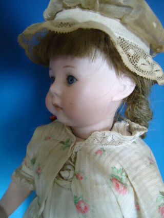 RARE German bisque character doll Fany by Marseille Marked 231 / Fany / A.  O.  M. 4