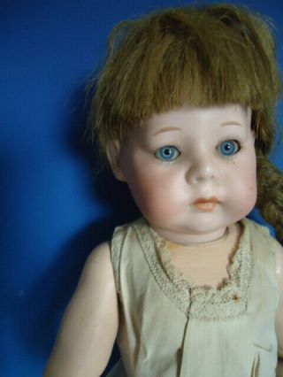 RARE German bisque character doll Fany by Marseille Marked 231 / Fany / A.  O.  M. 6