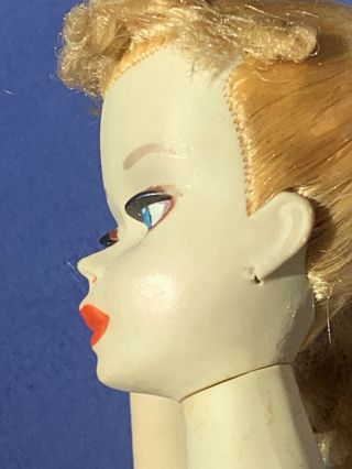 All Blonde Vintage Barbie Ponytail 3 Brown Eyeshadow Top Knot 4