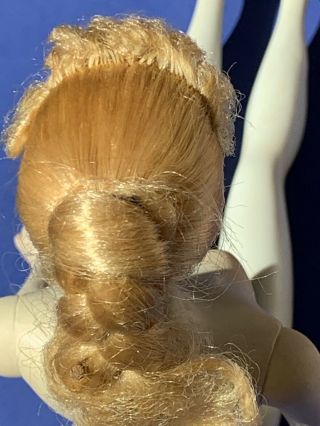 All Blonde Vintage Barbie Ponytail 3 Brown Eyeshadow Top Knot 8