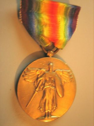 Us World War I The Great War For Civilization Medal With Ribbon