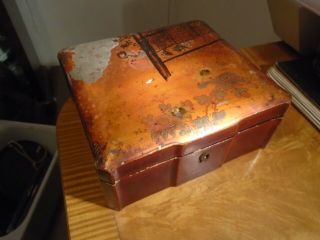 Antique/vintage Japanese Lacquered Box