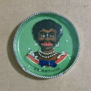 Black Americana Dexterity Game,  Made In Germany,  1900 