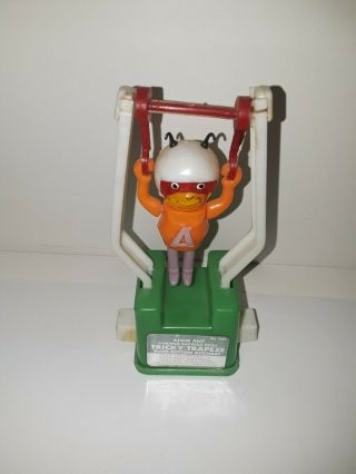 Vintage Atom Ant Tricky Trapeze Push Button Acrobat Hanna Barbera