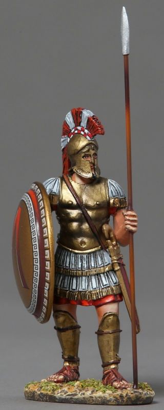 Thomas Gunn Ancient Greeks & Persians Spa036a Spartan Hoplite Lambda Shield Mib