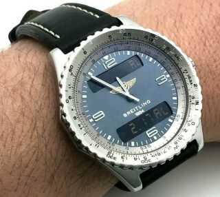 Breitling Chronospace A56012 Analog Digital Men 