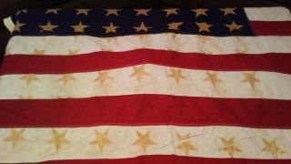 48 Star,  GOLD STAR,  American Flag burial gold star mother 5 ' x9 ' 6