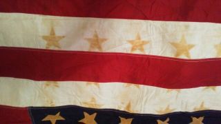 48 Star,  GOLD STAR,  American Flag burial gold star mother 5 ' x9 ' 7