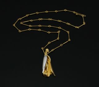 Necklace 18K Gold - ' Lord of the Insects ' - Lapponia Björn Weckström - A590 4