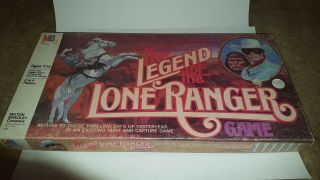 The Legends Of The Lone Ranger Milton Bradley 1980 Vintage Board Game Complete
