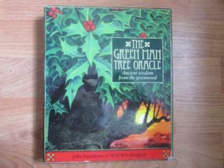 Rare And Vintage - The Green Man Tree Oracle.  Ancient Wisdom Ogham Druid