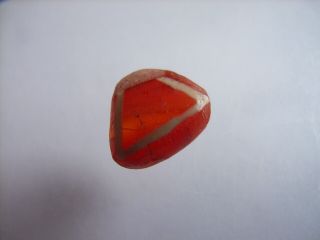 1 Ancient Roman Etched Carnelian Bead Romans Very Rare Top