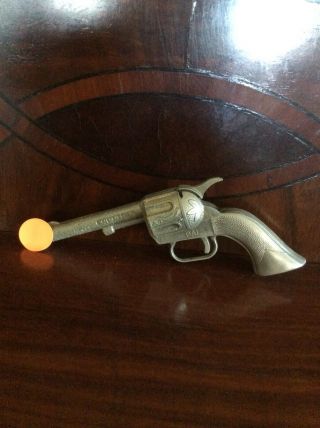 Awesome Vintage Toy Hubley Cap Gun And Holster With Kids Spurs 4