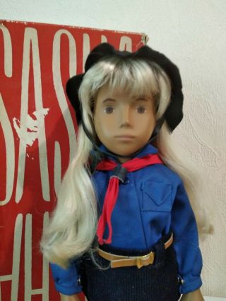 No Navel Blonde Sasha Doll Girl Scout With Box