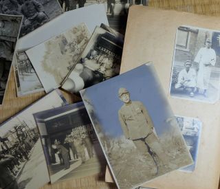Ww2 Killed In Action 1941 Japanese Army Corporal Military & Family Photo Album