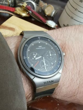 Porsche Design By Iwc Ref 3738 Mecaquartz Titanium watch 8