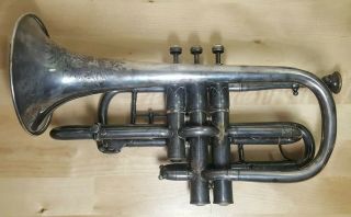 Buescher Cornet Epoch No1 Antique 1905 Serial 5000 1st One