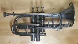 Buescher Cornet Epoch No1 Antique 1905 Serial 5000 1st One 2