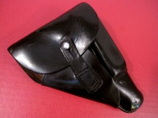 Wwii German Military Leather Holster For Walther Ppk Pistol - 2