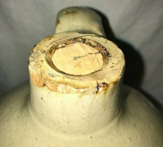ANTIQUE DEEP WATER ROUTE WHISKEY GULFPORT MISSISSIPPI MS STONEWARE JUG LIQUOR 3