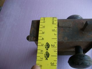 Carpenter & Co Style Antique Rim Lock Set with latch - Gate or Door 3