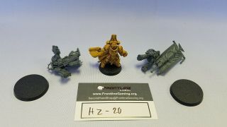 40k Space Marine Limited Edition Captains And Ancient 3 Models (hz - 20)