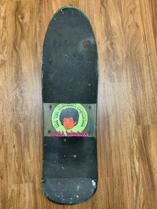 Ron Chatman World Industries Vintage Skateboard Deck Complete 1990 Marc McKee OG 2