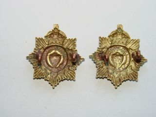 Canada Pre WW2 Collar Badges The Sault Ste.  Marie Regiment 1923 - 1934 2