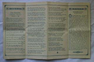 WWI 32ND RED ARROW DIVISION DEDICATED TO EVERY MOTHERS SON BROCHURE LOUIS KURTZ 2