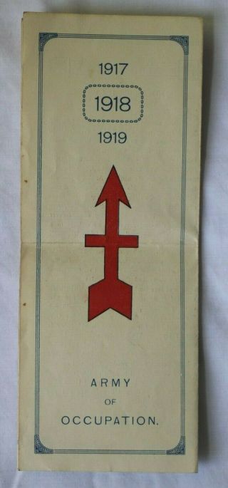 WWI 32ND RED ARROW DIVISION DEDICATED TO EVERY MOTHERS SON BROCHURE LOUIS KURTZ 4