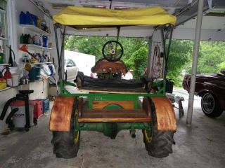 1927 JOHN DEERE Ford Model A Doodlebug ANTIQUE Tractor 3
