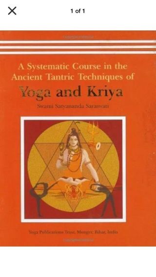 A Systematic Course In The Ancient Tantric Techniques Of Yoga And Kriya By Sw…