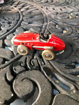 1950 ' s Vintage Schuco 1043 Mercedes Micro Racer West Germany 7w/oKey 3