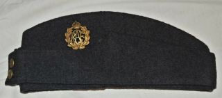 Ww1 Ww2 World War Two Royal Canadian Air Force Rcaf Raf Wedge Cap Badge Helmet