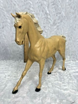 Marx Best Of The West Johnny West Flame Horse (no Tack) Vintage Rare Retired