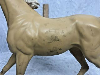 Marx Best of the West Johnny West Flame Horse (no tack) Vintage Rare Retired 3