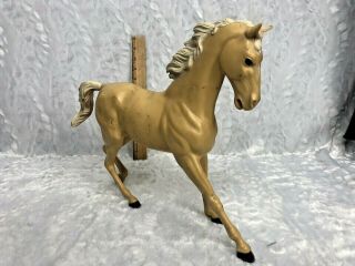 Marx Best of the West Johnny West Flame Horse (no tack) Vintage Rare Retired 4