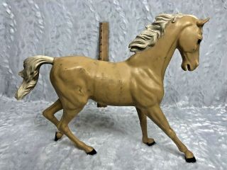 Marx Best of the West Johnny West Flame Horse (no tack) Vintage Rare Retired 5