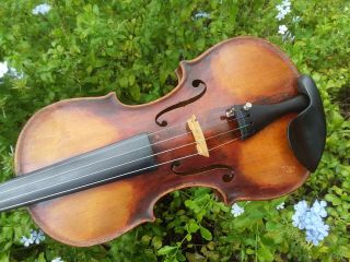 4/4 Antique Violin Labeled Geissenhof 1804? - - Viennese Master Instrument