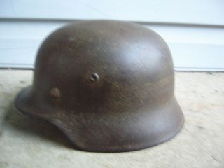 WWII German Army Steel Helmet Shell M2 SEC6 3