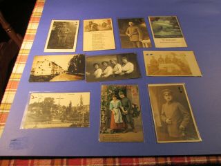 Vintage Ww1 German Picture Post Cards