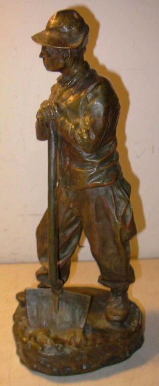 Large Rare Antique Jose Cardona Bronze Statue W/Foundry Mark Early 1900 2
