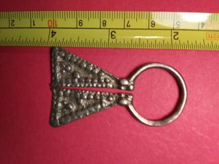 Ancient Medieval Silver Fibula - Piece