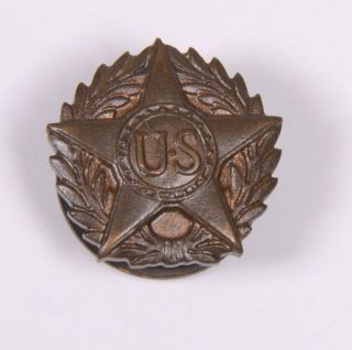 Vintage Wwi - World War I - Honorable Discharge Us Star Button
