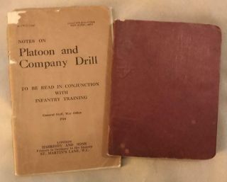 Book Set: British Army " Infantry Training 1914 ",  2 Volumes (mjk)