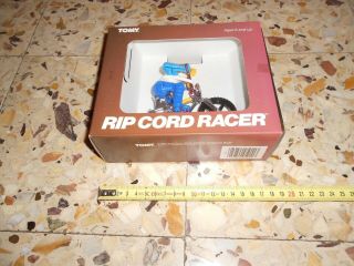 Tomy Rip Cord Racer Bmx Cycle Spinning 1982 Moc 5011 Vintage Rare