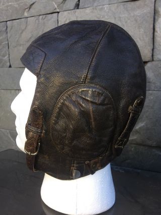 Luftwaffe Winter Leather Flight Helmet